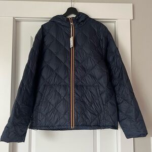 Marine Layer Men’s Midweight Quilted Jacket XL Navy